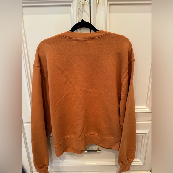 Agolde Medium V-Neck Pumpkin Sweatshirt.⚡️💗 - Picture 2 of 5